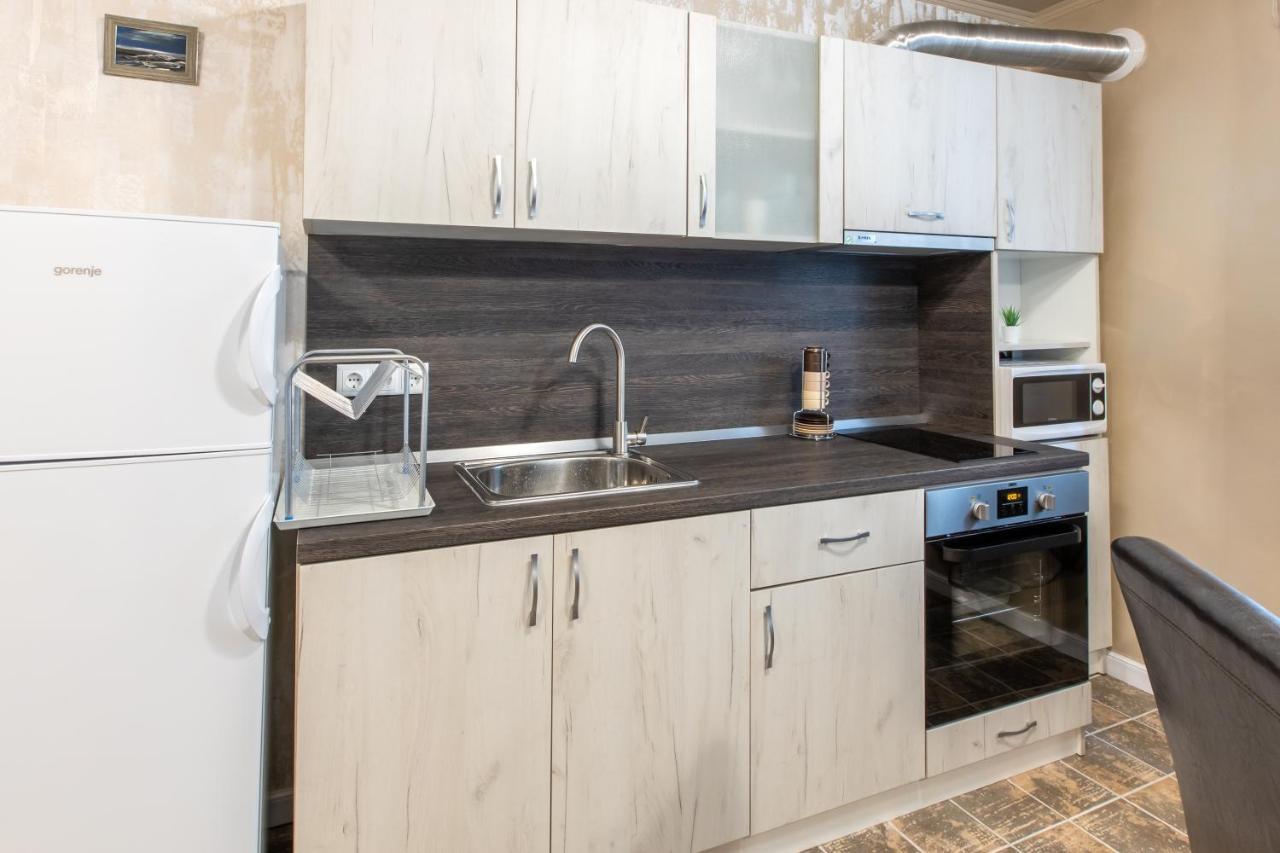 Blue Тerrace Apartment Top Center 瓦爾納 外观 照片