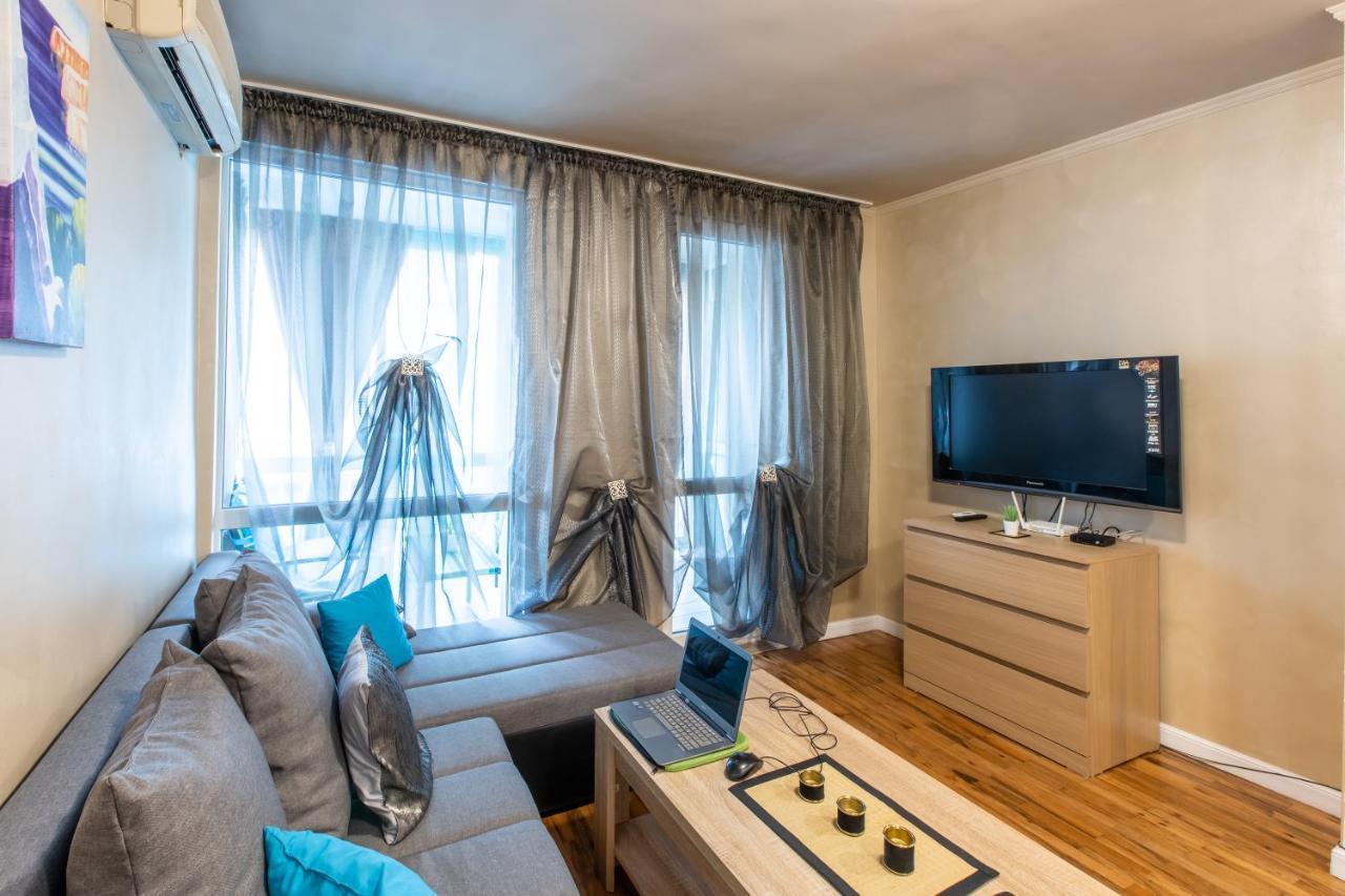 Blue Тerrace Apartment Top Center 瓦爾納 外观 照片