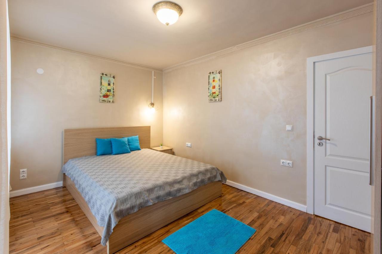 Blue Тerrace Apartment Top Center 瓦爾納 外观 照片