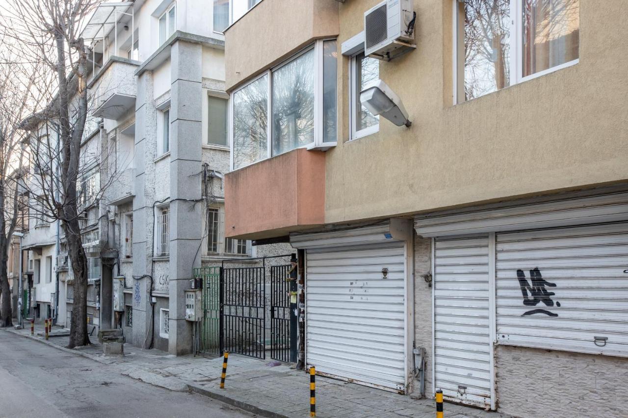 Blue Тerrace Apartment Top Center 瓦爾納 外观 照片