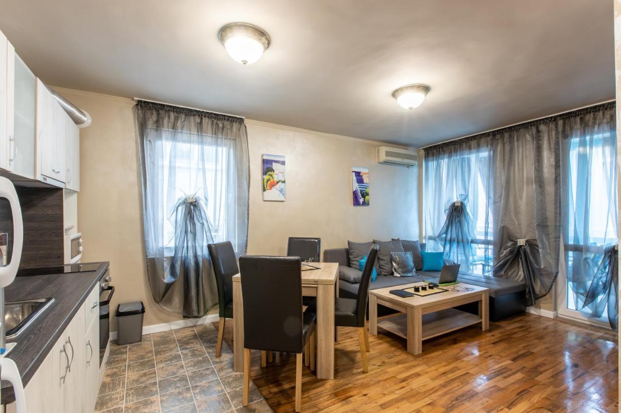 Blue Тerrace Apartment Top Center 瓦爾納 外观 照片